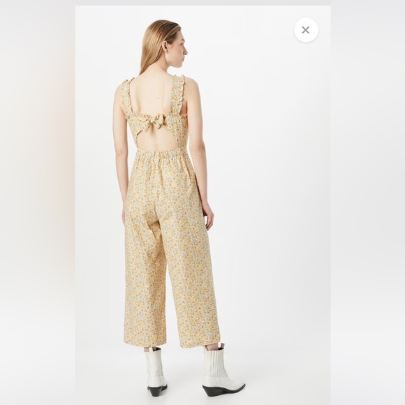 FRNCH Paris dainty floral cut-out jumpsuit - Picture 4 of 12